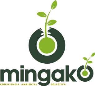 Logo verde Fundación Mingako
